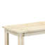 Banc d'extérieur en bois massif 47,20 po-297093122