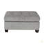 Meuble de salon moderne en microfibre capitonné 1pc