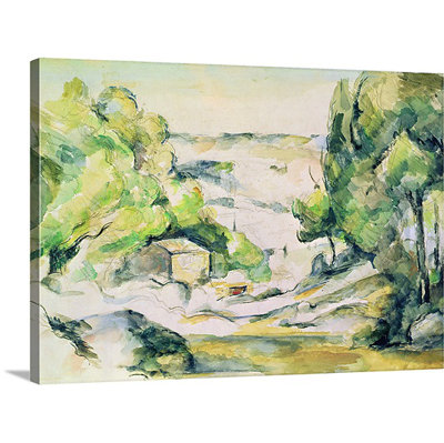 Paul Cezanne " Countryside in Provence " by Paul Cezanne Print