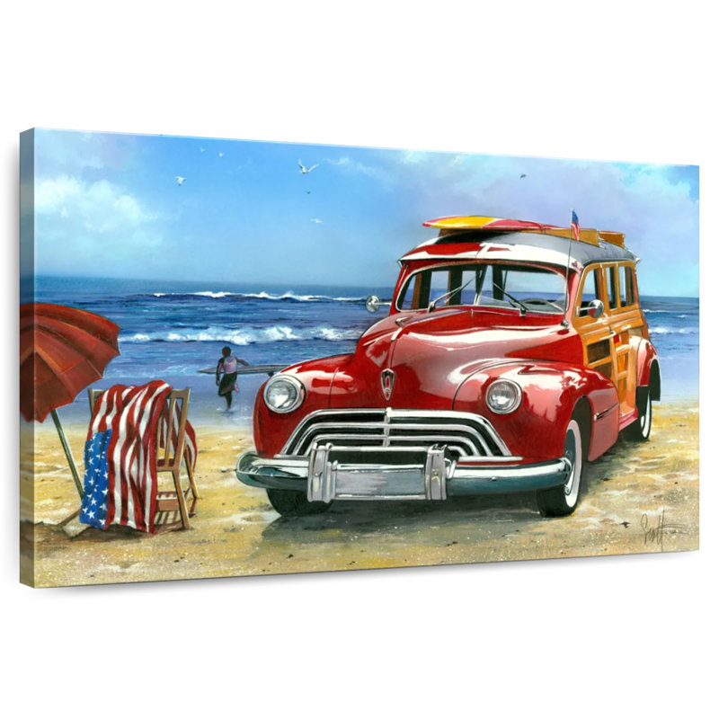 Surfin USA, 30" H x 45" W