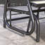 Fauteuil coulissant confortable en acier