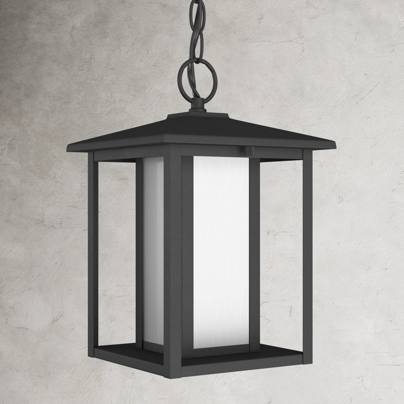 Vermont Outdoor Pendant, Black, No