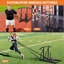 Heavy Duty Weight Sled, Push Pull Sled for 1" & 2" Plates, Strength & Speed Training for Gym/Home