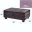 Repose-pieds Revere G305-O, CAPPUCCINO