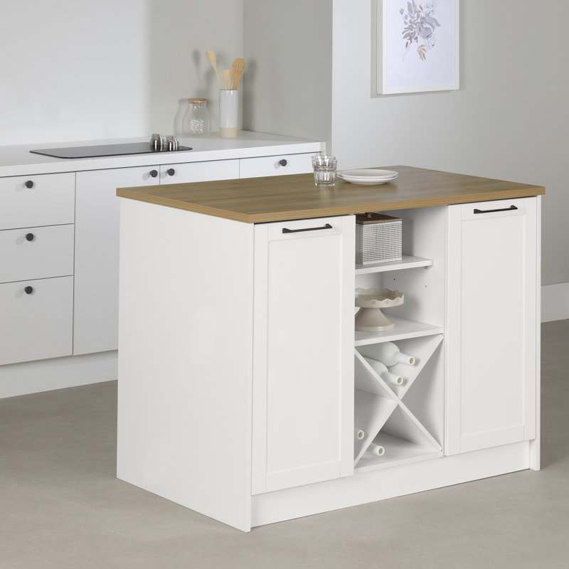 Toscano Wood Kitchen Island