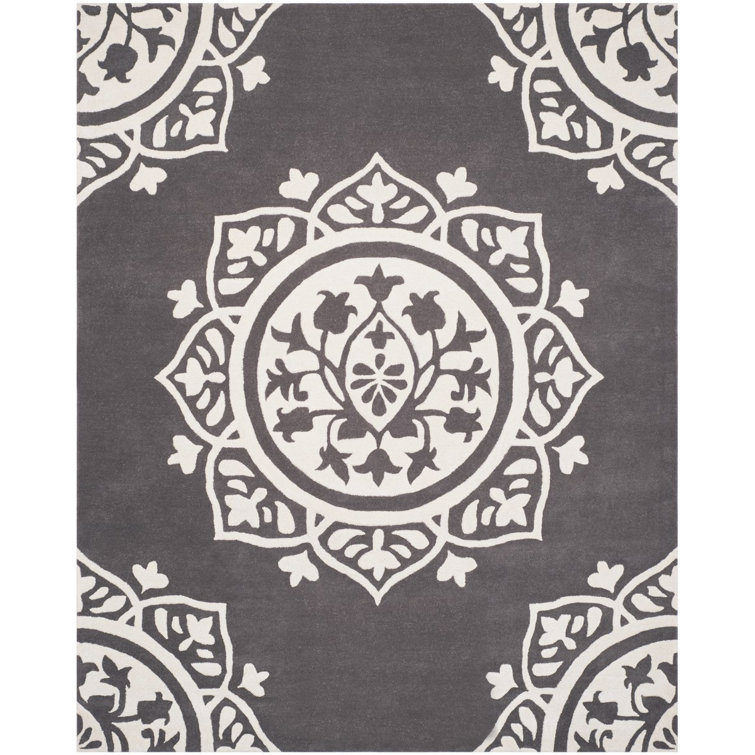 Cruz Hand Tufted Wool Floral Rug