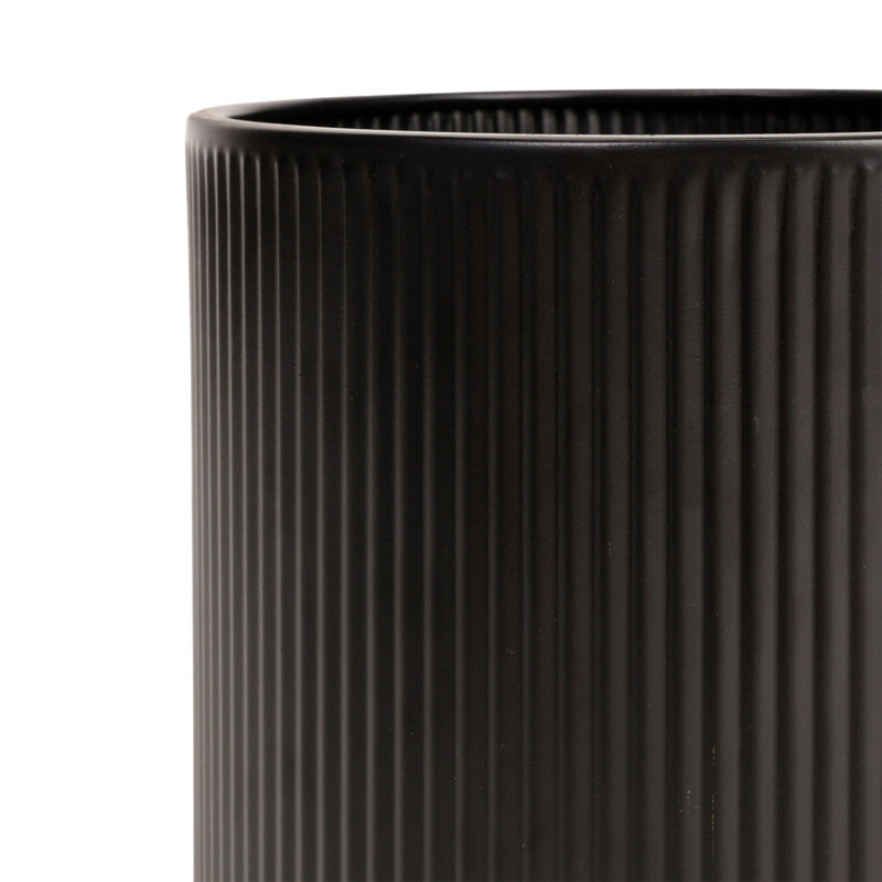 Lectra Everett Pot with Kinsley Base, 14.75" H x 12" W x 12" D
