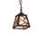 Rustic Lodge 1 - Light Single Pendant