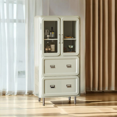 Japanese Retro Accent Cabinet Dining Cabinet