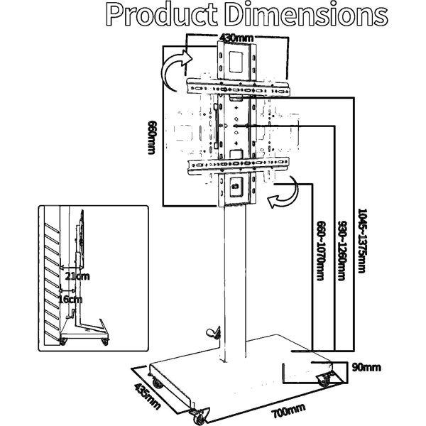 Dimensions du produit