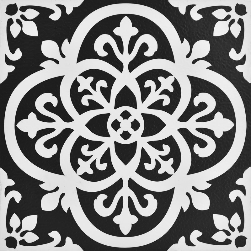 1.5mm Thick 12'' W x 12'' L, Black