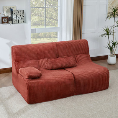 Canapé modulaire moderne 63,7 po