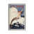 White Floater Framed