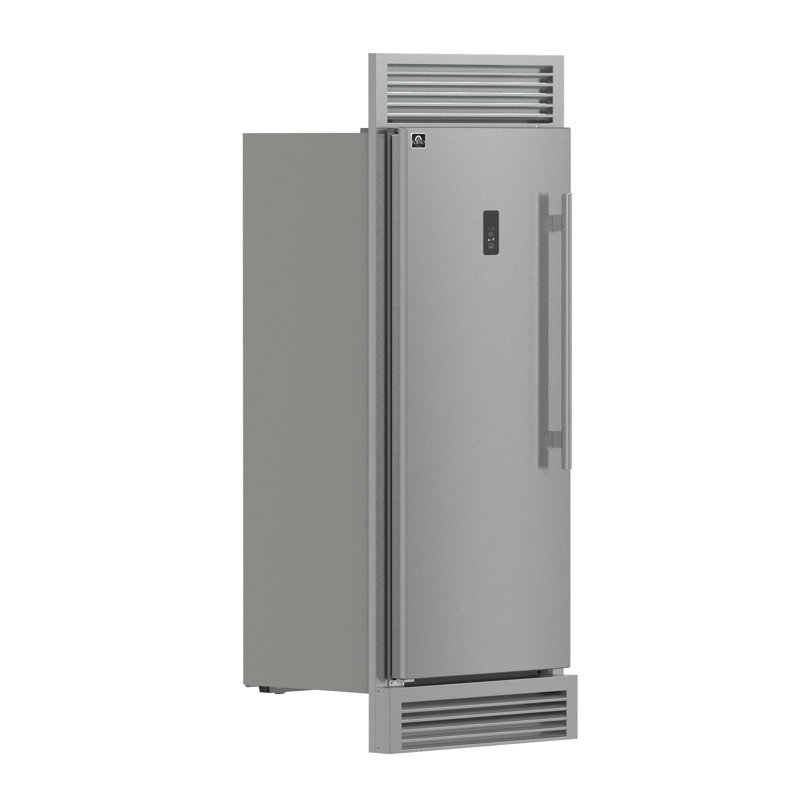 Congélateur pivotant à gauche 32 po avec garniture Forno Fortezza, refroidissement sans gel, congélation rapide, commandes numériques, machine à glaçons automatique