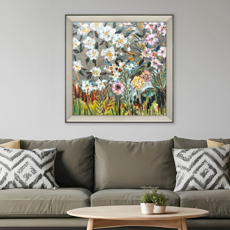 "Enfin le printemps", art encadré