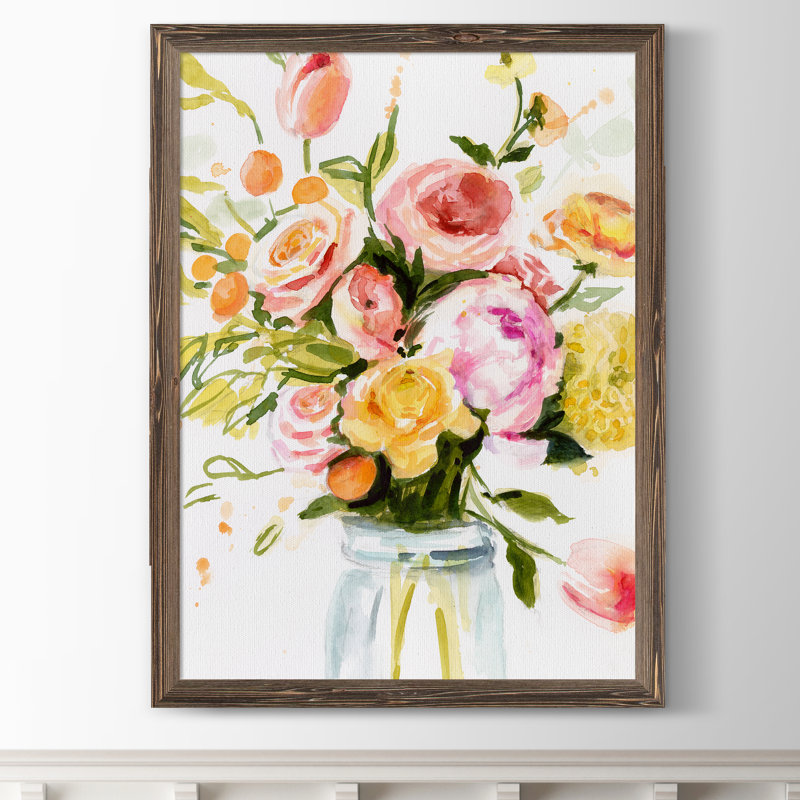 « sependy i » par paul cezanne-photo-cadre, reproduction d’art, H 28 po x l 38 po x 1,25 po, Espresso Framed Canvas