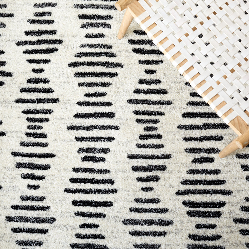 Dunaway Geometric Area Rug, Square 201cm