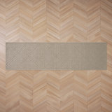 Austell Machine Woven Synthetic Area Rug in Beige