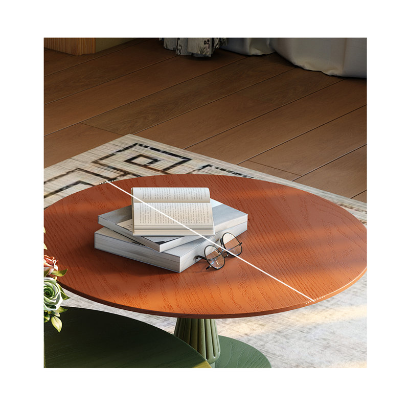 Table basse de style rétro minimaliste français