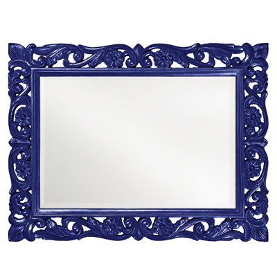 Miroir décoratif traditionnel biseauté