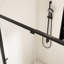 Porte de douche de 32 à 36 po x H 76 po avec verre trempé de 6 mm - noir mat, alliage d'aluminium, option d'installation réversible, moustiquaire réglable H, noir