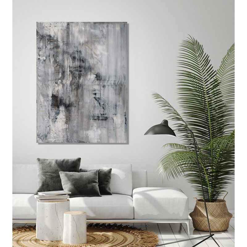 Abstract Print by John Beard, 48" H x 36" W x 1.5" D, Wrapped Canvas