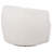 Eadey Faux Sheepskin Upholstered Swivel Chair Natural-915766414