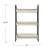 Baylie Metal Tray - Set of 3-736025096