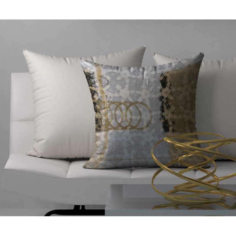 Housse de coussin carrée de Drool, 24 po x 24 po