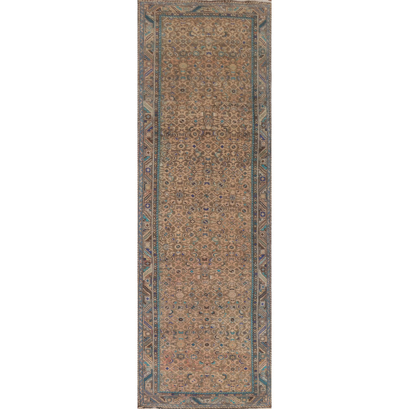 All-Over Traditional Runner Rug 4x13