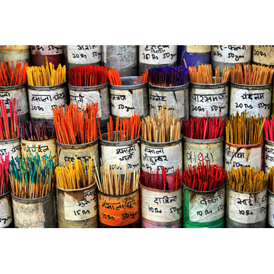 Incensual Colors - Photographie sur toile tendue