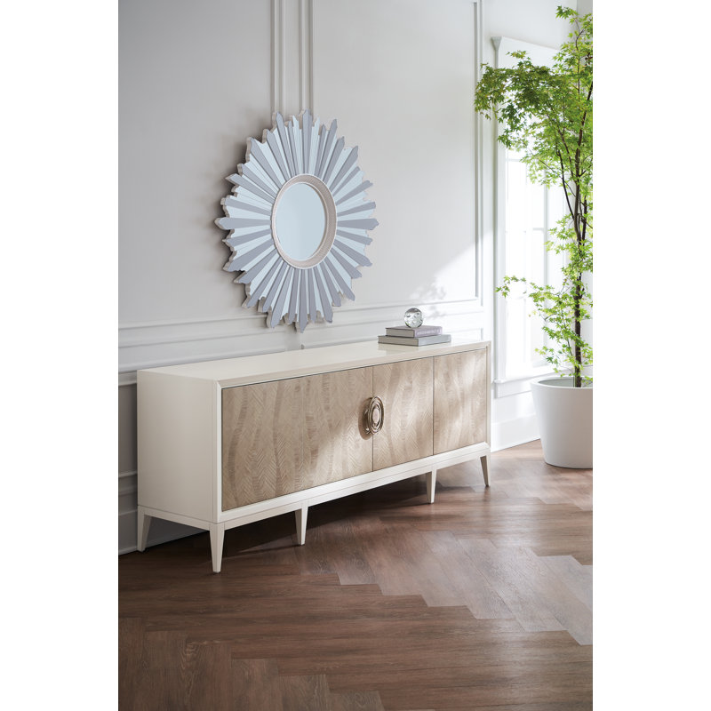 84'' W Solid Wood Sideboard