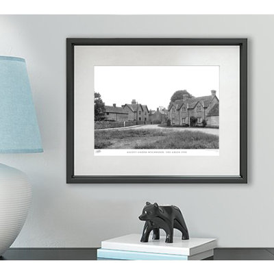 Ascott Under Wychwood, The Green 1950 by Francis Frith - Single Picture Frame Print