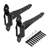 8" Heavy-Duty Ornamental T-Hinge
