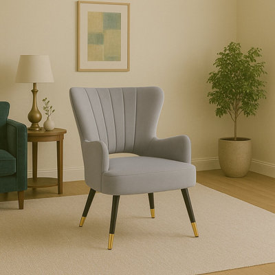 Velvet Club Chair