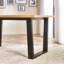 Mercee Herringbone Veneer Dining Table Set with 4 Dining Chairs - Traditional Farmhouse Kitchen Style-93705771