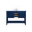 Moton 48'' Single Bathroom Vanity with Genuine Marble Top-748022183