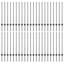 Vidaxl Fence Posts 88 Pcs U-Channel Steel-114618490-114618511