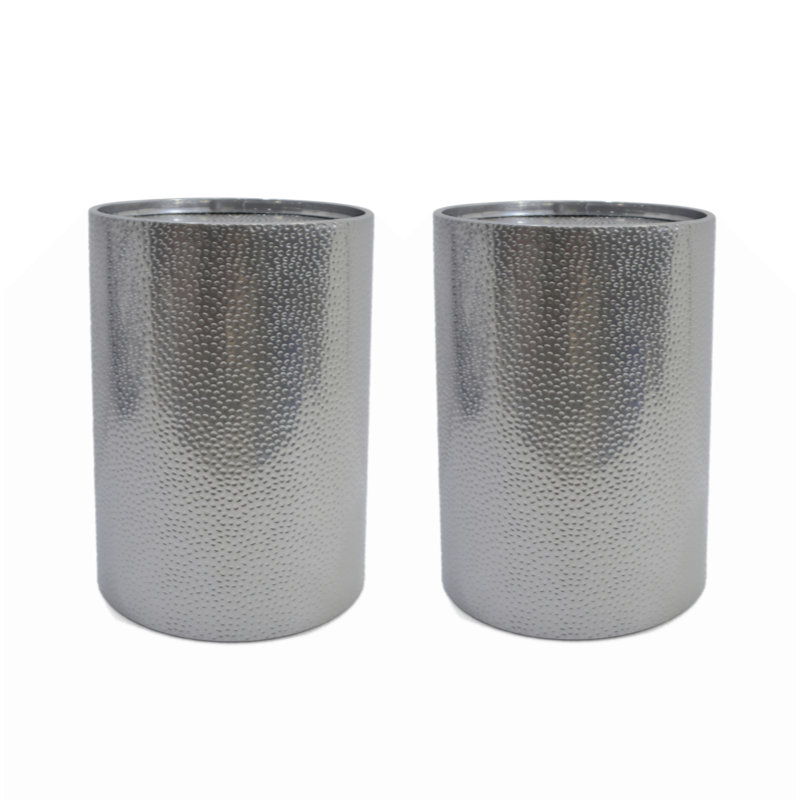 METAL SIDE TABLE, Silver
