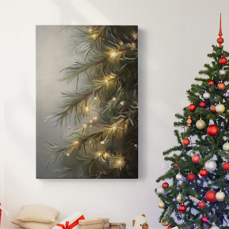 Art des Fêtes de Noël - Toile tendue avec châssis - Série 2-XL