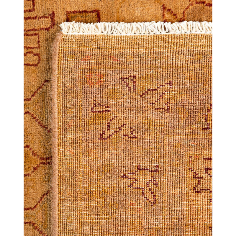 Tapis jaune nouvel âge 3 pi 2 po x 4 pi 10 po Clingmans