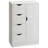 Shealene Modern Storage Cabinet, Freestanding Organizer With 4 Drawers And Cabinet For Living Room Or Bedroom-1900700706