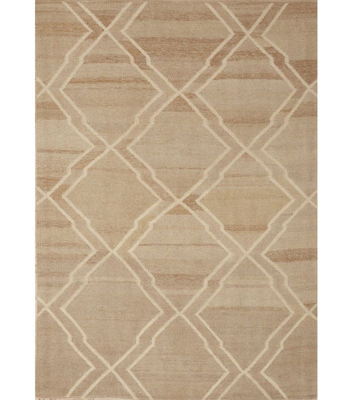 Moroccan Area Rug in Beige