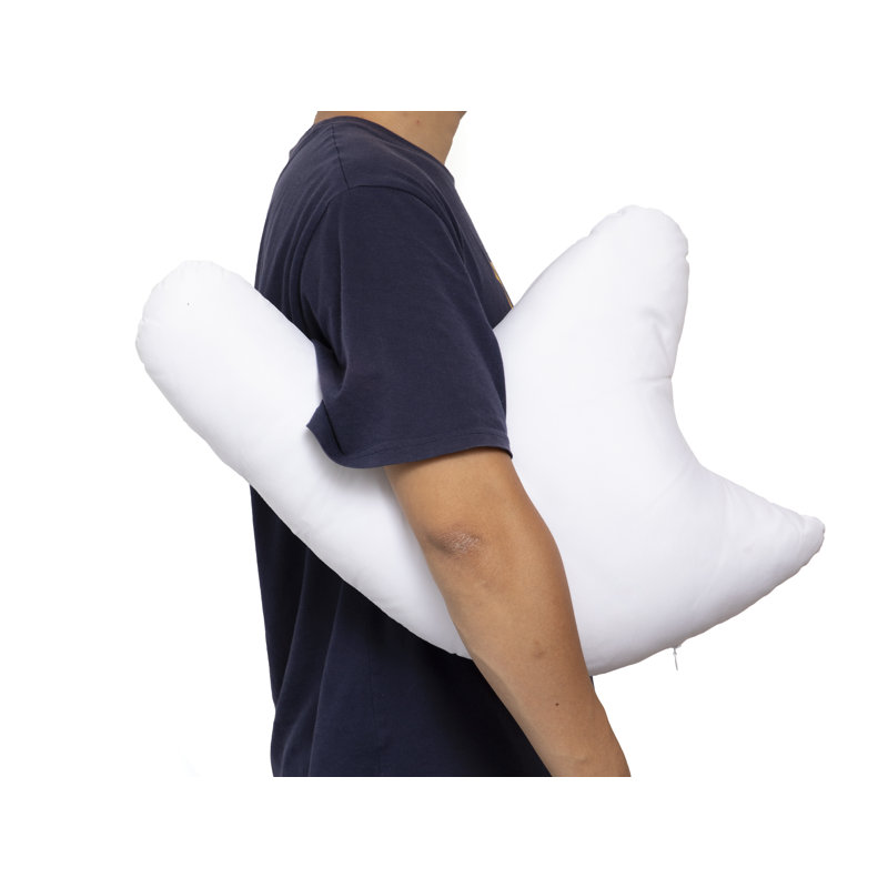 Oreiller de soutien ferme en mousse à mémoire de forme Cheer, Blanc