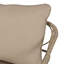 Chaise de patio avec coussins Raynette