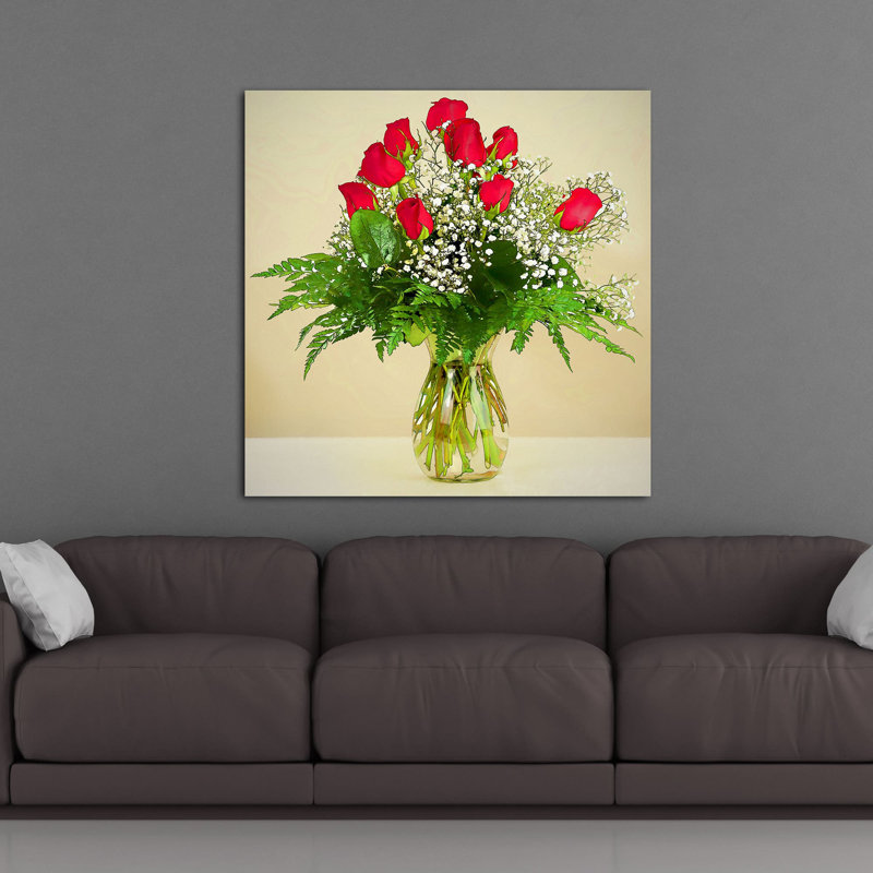 Reproduction sur toile tendue, H 8 po x l 8 po x P 1,5 po