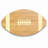 Touchdown! Football Cutting Board & Serving Tray Sherly