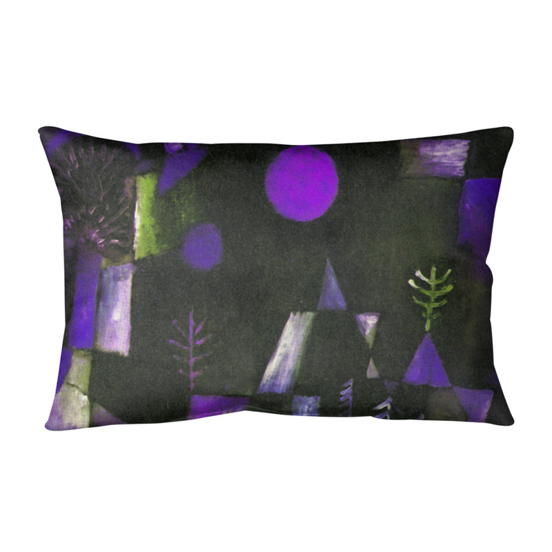 Coussin lombaire full moon, Mauve, Protection UV