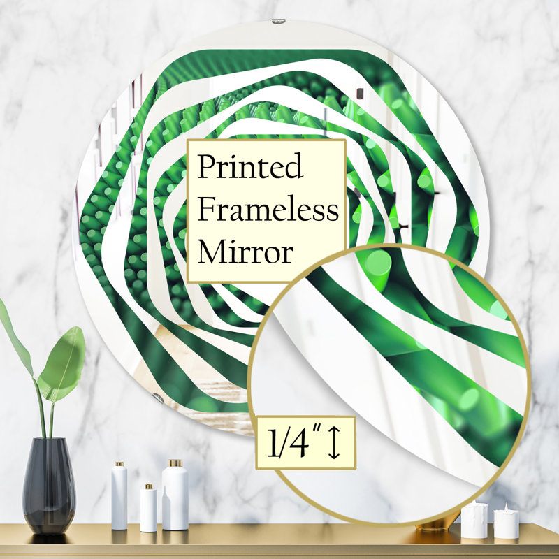 Miroir mural Whirl, 31,5 po x 31,5 po