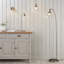 Anais 152cm Silver Arched Floor Lamp